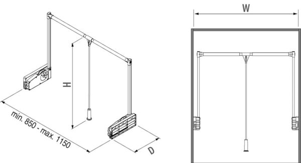 PENDERIE ESCAMOTABLE 10 KG – Image 4